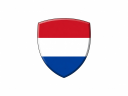 Netherlands National Flag Icon Emblem