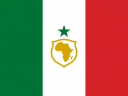 Senegal National Flag Icon Emblem