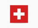 Switzerland National Flag Icon Emblem